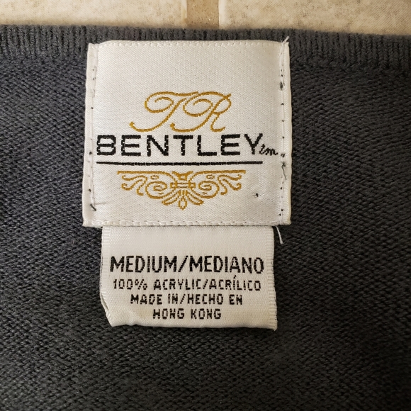 T.R. Bentley Cardigan with Attached Tank - Picture 4 of 8